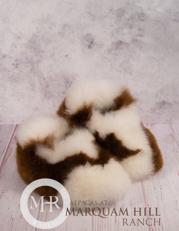 MHR Alpaca Slippers-Multi - Alpacas at Marquam Hill Ranch