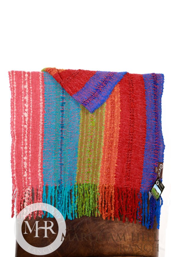 MHR Artisan Wide Baby Scarf 9 - Alpacas at Marquam Hill Ranch