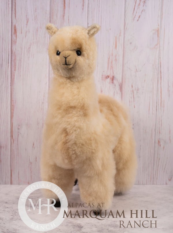 MHR Fur Alpaca - Large-Beige - Alpacas at Marquam Hill Ranch