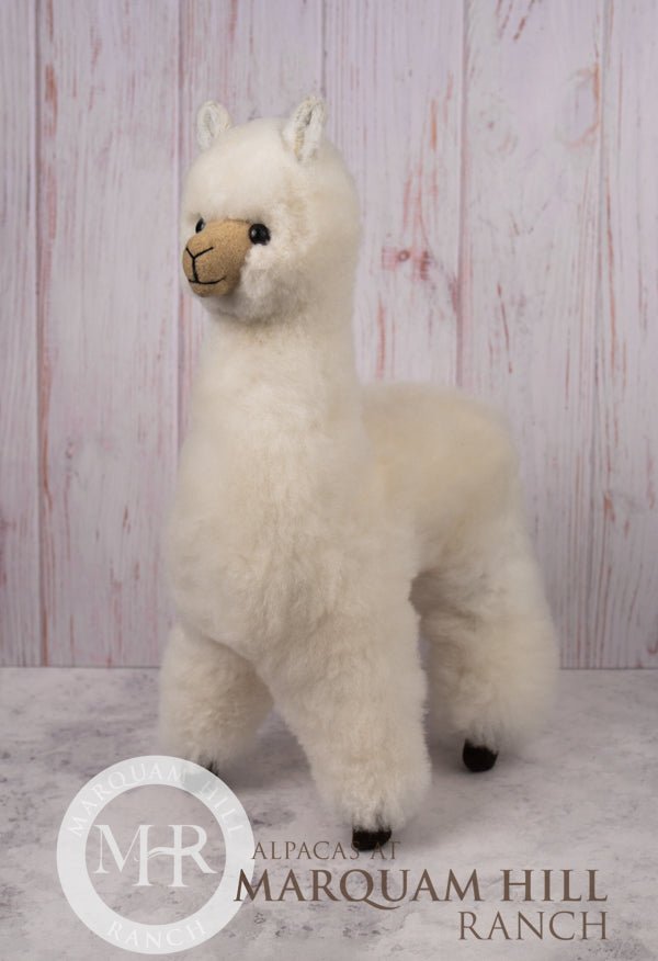 MHR Fur Alpaca - Small-White - Alpacas at Marquam Hill Ranch