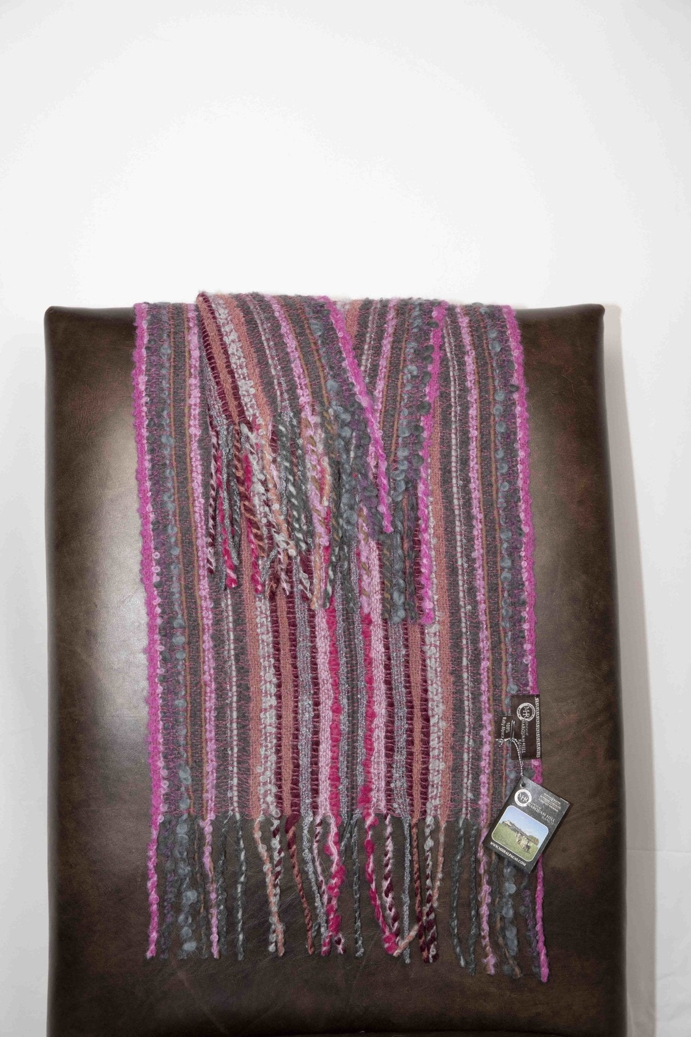 MHR Woven Baby Alpaca Scarf 18 - Alpacas at Marquam Hill Ranch LLC