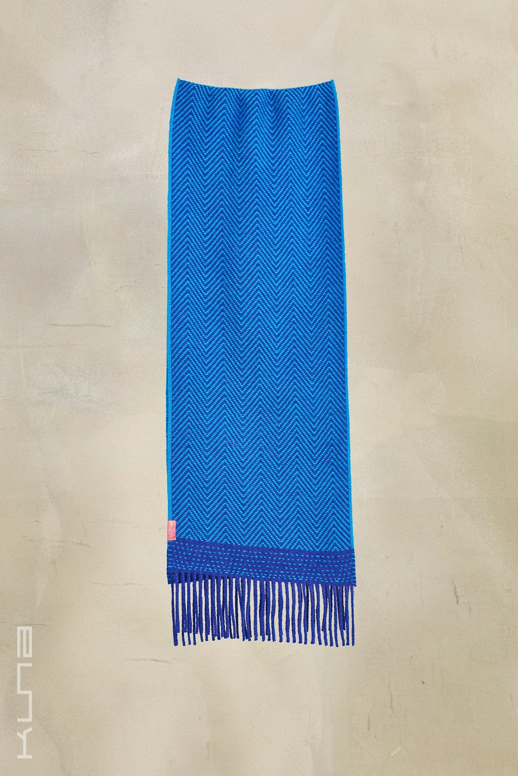 Tentacion Scarf-Blue - Alpacas at Marquam Hill Ranch