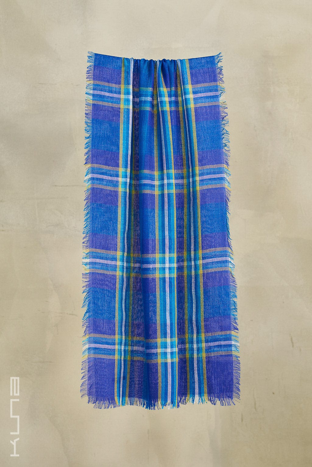 Tory Shawl-Blue - Alpacas at Marquam Hill Ranch