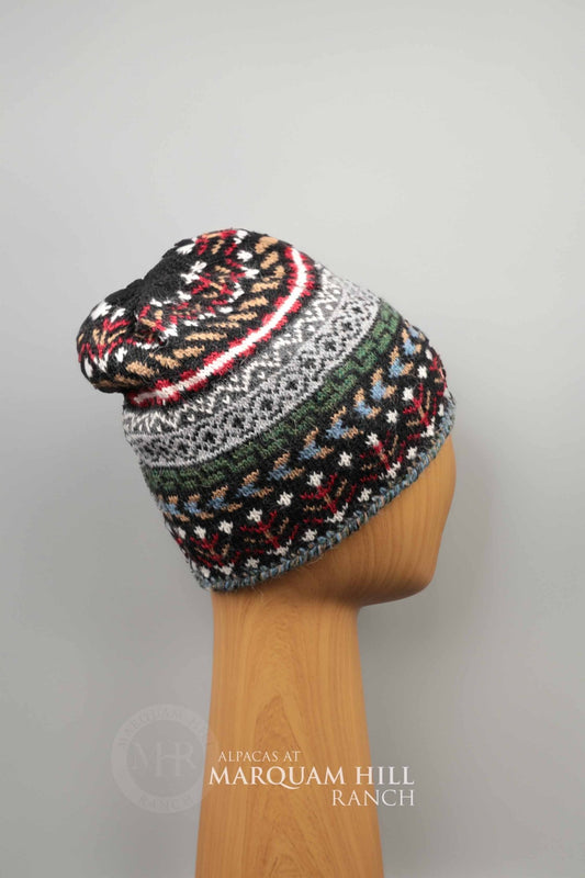 llave Hat-Black - Alpacas at Marquam Hill Ranch