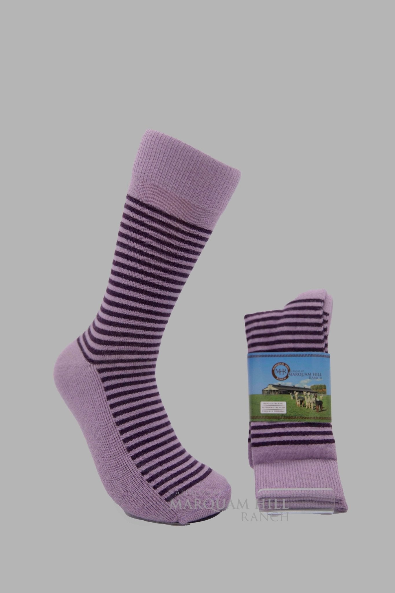 MHR 70% Superfine Alpaca Socks Relax-3/4 Crew - Alpacas at Marquam Hill Ranch LLC