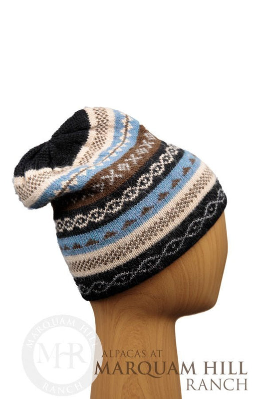MHR Juliaca Hat-Black - Alpacas at Marquam Hill Ranch LLC