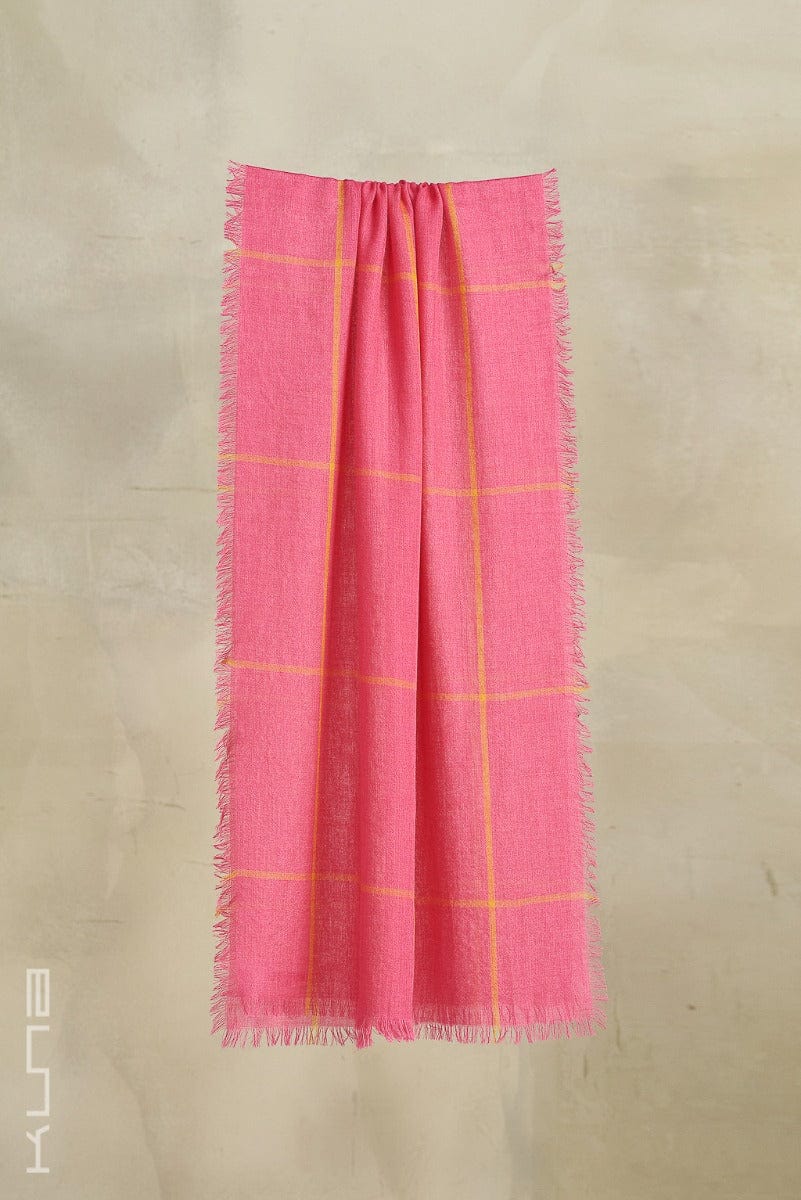 Tornasol-B Shawl-Fuchsia/pink - Alpacas at Marquam Hill Ranch